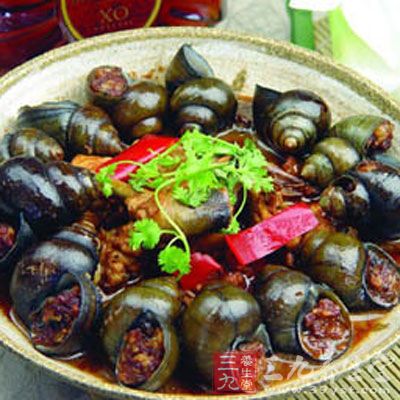 田螺酿肉(猪肉+田螺)