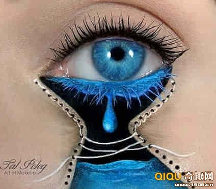 眼睛上的艺术﹗另类的眼妆造型(5)