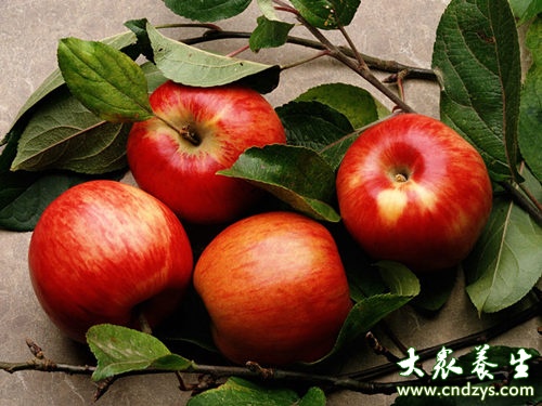 不同颜色苹果 养生功效大不同(8)