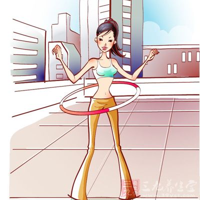 呼啦圈减肥法 想塑身就要转起来(1)