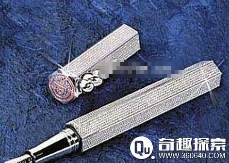 世界上最贵的钢笔 三支限量版的钢笔 _奇闻异事 _光明网