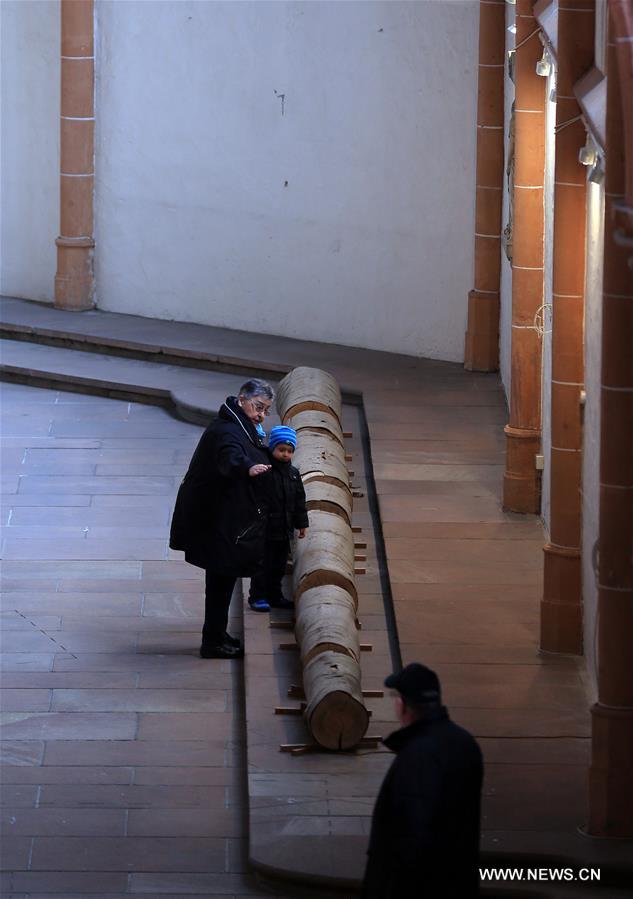 Exhibition held in Germany from February 25 to March 26 GERMANY-HEIDELBERG-MARTIN LUTHER-EXPO