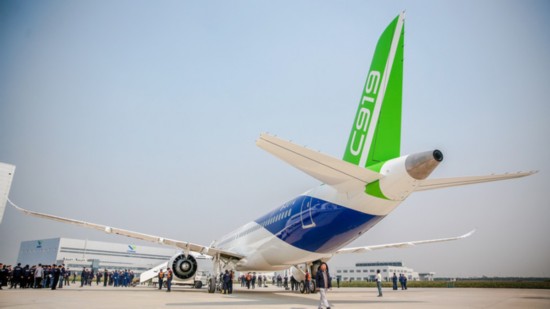 China's first large passenger aircraft C919 to m