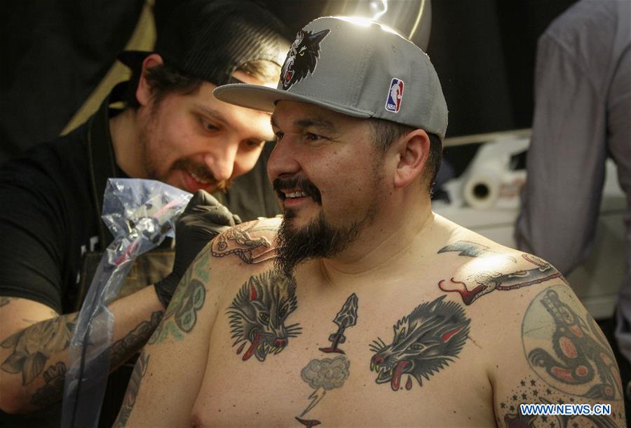 Vancouver Tattoo and Culture Show held in Canada CANADA-VANCOUVER-TATOO AND CULTURE SHOW