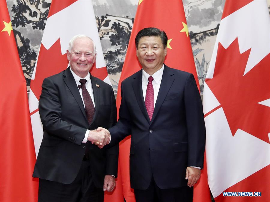 Chinese president calls for stronger cooperation with Canada Chinese president calls for stronger cooperation with Canada