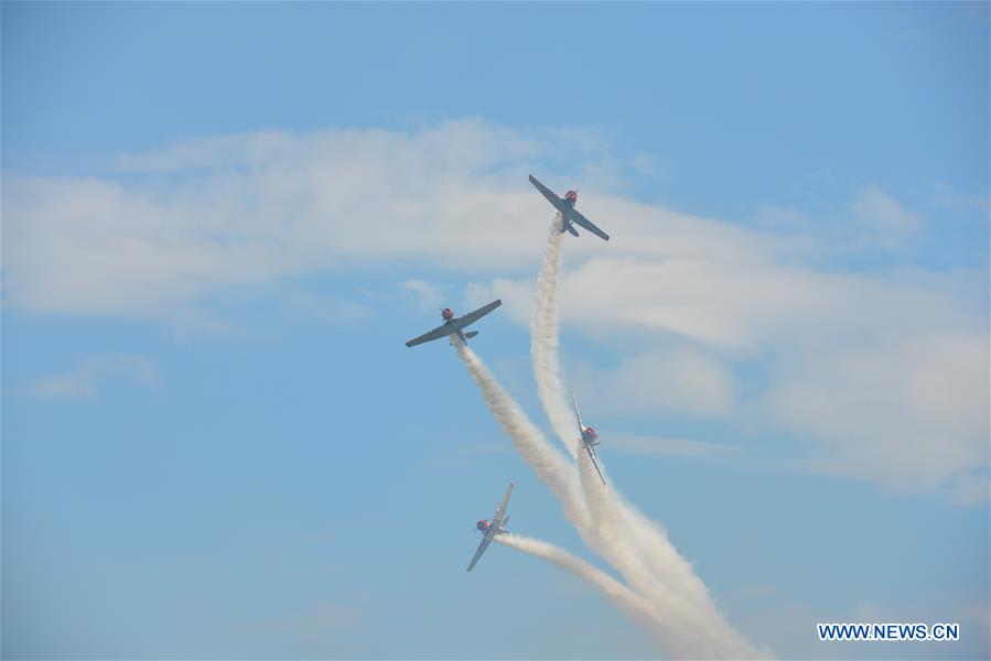U.S. Air Force stages air show to mark 70th anniversary U.S.-JOINT BASE ANDREWS-AIR SHOW