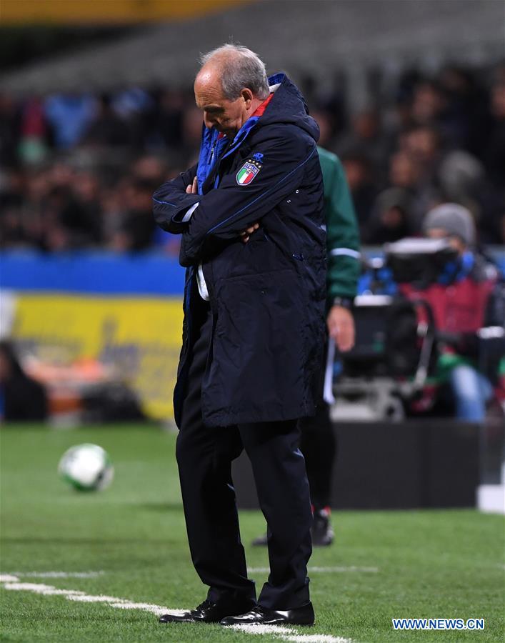 Italy fails to enter final stage of 2018 World Cup