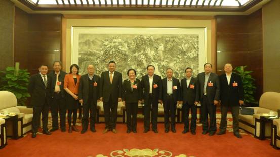 蓝迪国际智库代表团会见河南省政府领导及企业家代表_经济要闻_光明网