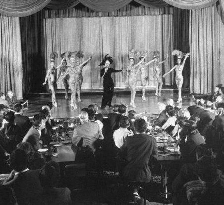 50年代美国夜总会女郎