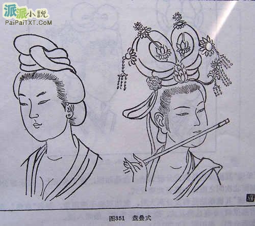 <em>古代女子</em>的发式(后宫) 相当复杂【组图】 _ _光