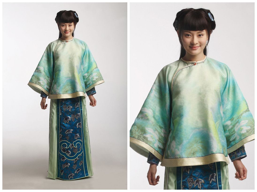 甄嬛传》众嫔妃不同穿戴品中国古典服饰<em>内涵</em>美
