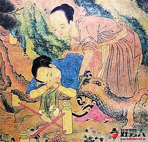 传唐伯虎<em>春宫图</em>流落日本:<em>少女</em>偷看男女云雨 _