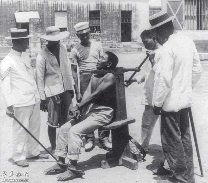 残忍!菲律宾的绞喉死刑实拍旧照(1)_史林笔谭