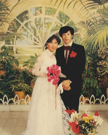 80年代_80年代的婚纱照