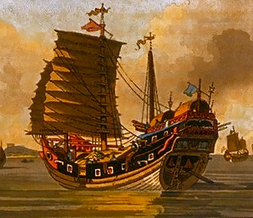 雄霸南海﹕西洋画中的清代<em>女海盗</em>(2)_环球风云