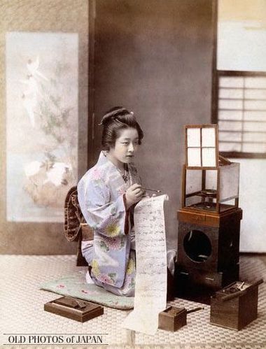 组图揭秘1890年的日本妓院:通常分为三级(9)