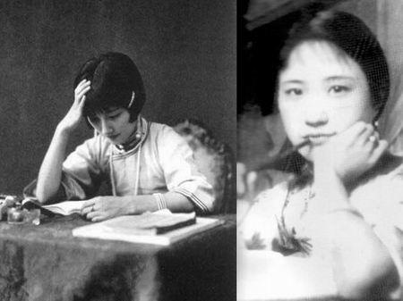 陆小曼为守节与男人同居不结婚 美艳旧照(1)_历