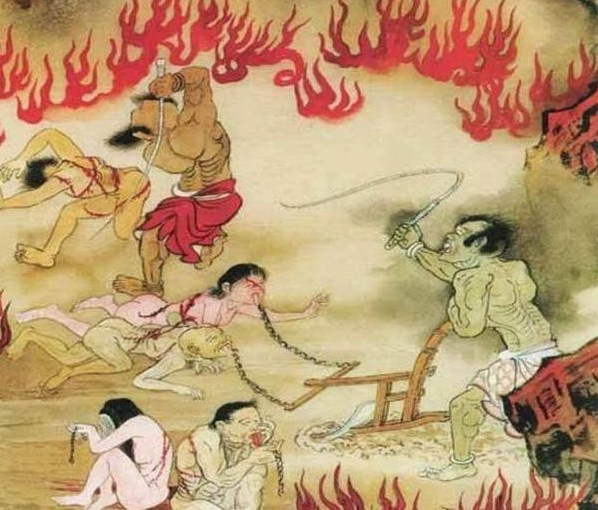 古人描绘十八层地狱种种残刑(1)_历史要闻 _光明网