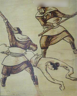 古代女犯的悲惨境遇:竟被木棍捅下体(1)_历史要