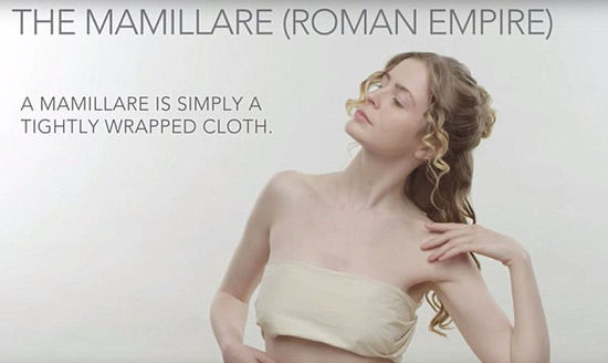 外国姑娘2<em>分钟展示文胸500年</em>演变史(1)_<em>历史</em>要