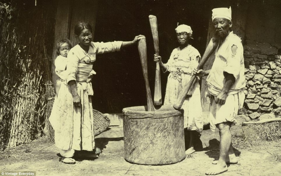 19世纪末20世纪初朝鲜老照片曝光:朝鲜王朝末