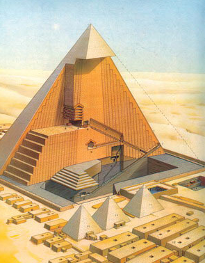 探索金字塔内部之谜 竟能保鲜防腐和延寿(1)