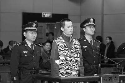 图为被告人林森浩出庭接受审判.梁 宗 摄