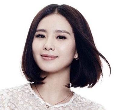 刘诗诗短发卷发型图片