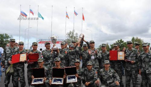 坦克大赛中国获第三 俄罗斯队获得团体冠军(1