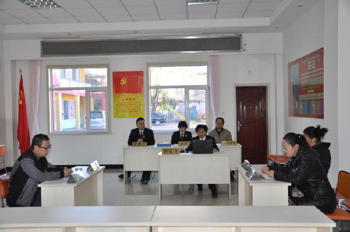 承德双滦区法院社区开庭方便诉讼 _司法公开