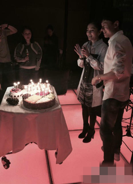 张杰迎来自己32岁 生日   谢娜 为老公庆生(1)_法