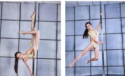 中国钢管舞<em>美女</em>大赛<em>秀</em>绝美舞姿 清凉上阵身段