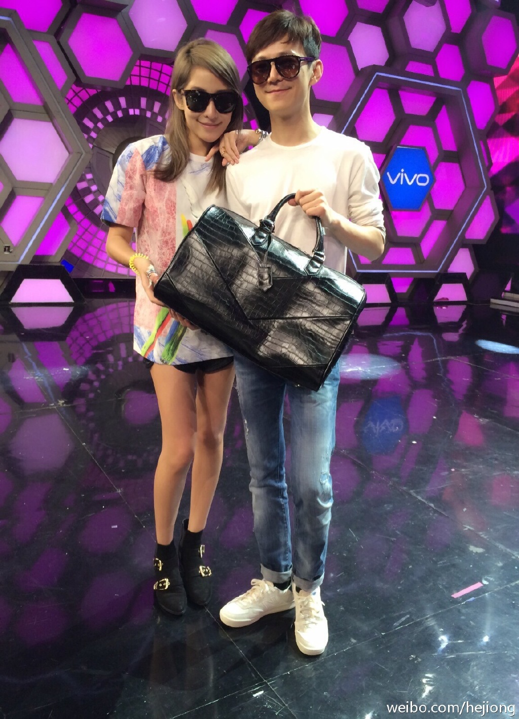 何炅恋情曝光 盘点何炅魔手下的女神级人物(1