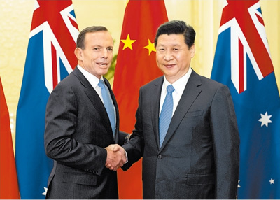 中澳自贸协定今日签订 85%澳洲进口商品零关税