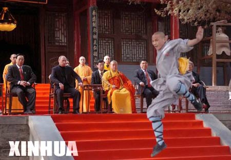 普京热情推荐 布拉特邀少林寺方丈观看世界杯