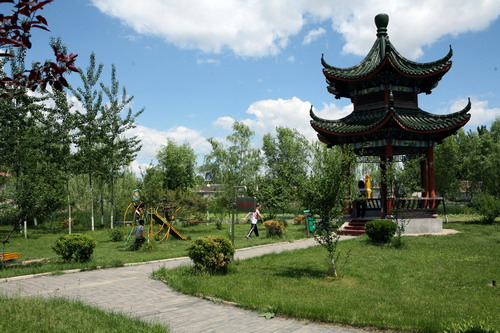 北京市顺义区把村庄庭院绿化纳入全区大盘子