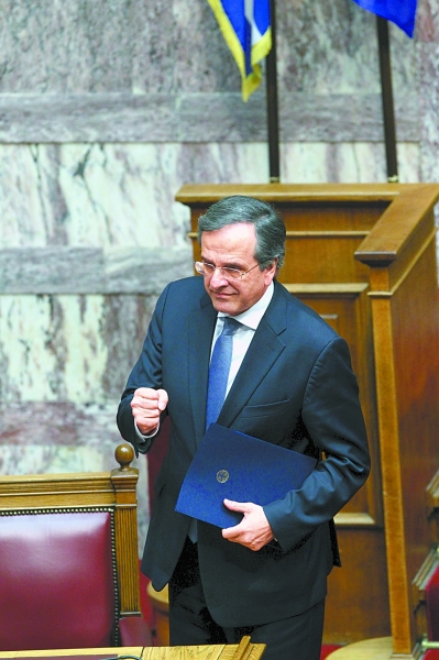 默克尔:若反德紧缩政策党掌权 希腊将脱离欧元区