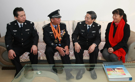 公安部长郭声琨云南调研 关心边防部门管理情