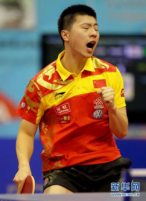 世界杯乒乓球团体赛中国男女队双双夺冠