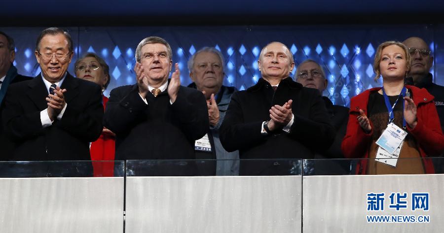 索契冬奥会开幕式举行(1)