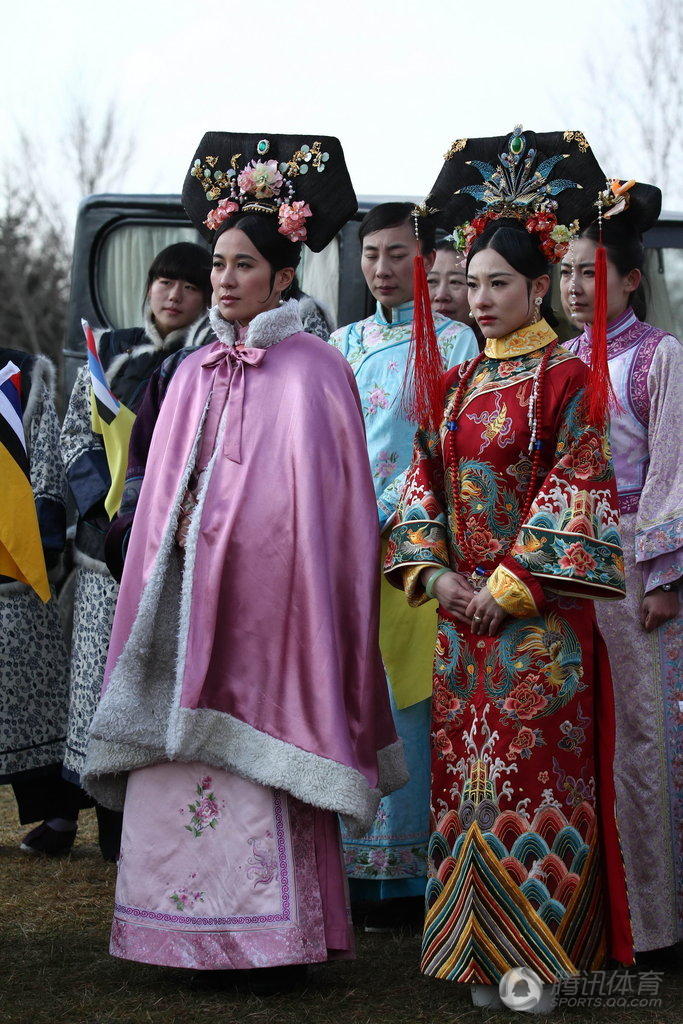 高清:刘璇演日本女间谍川岛芳子清宫装亮相(6