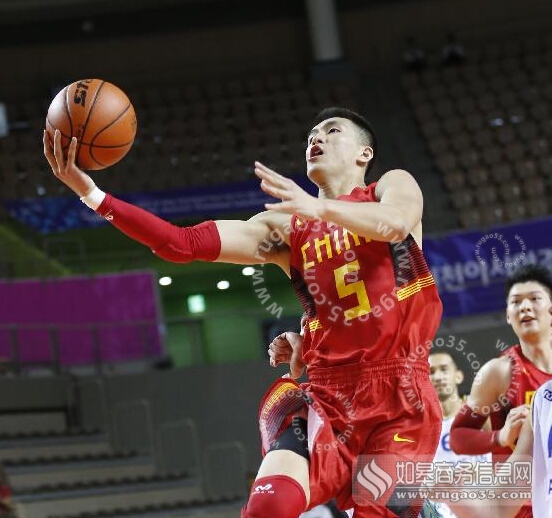 仁川亚运会中国男篮vs哈萨克斯坦首场完胜(2)