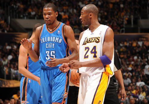 杜兰特:想和科比一起打球 指责他的都是胡说