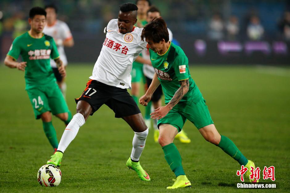 中超联赛 北京国安战平贵州人和(6)_综合体育 