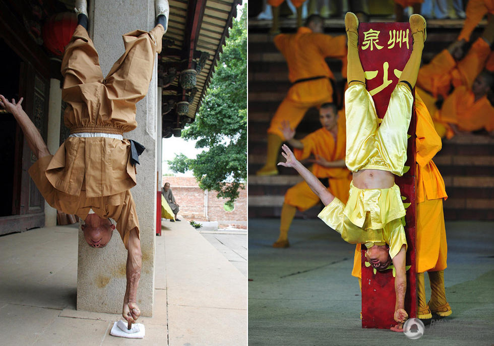 少林武僧七大绝技 飞檐走壁铁布衫惊呆网友(4