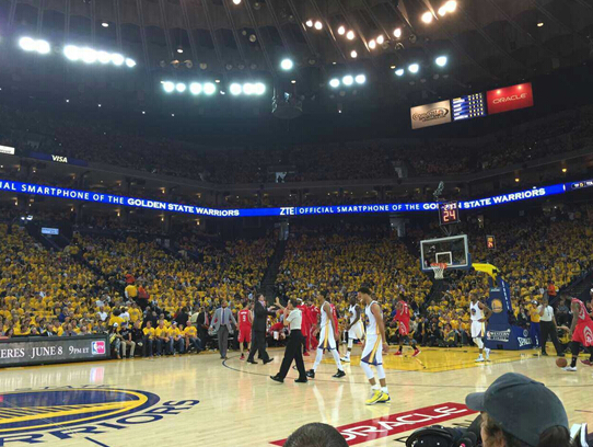 时隔40年重返总决赛 中兴赞助球队金州勇士冲