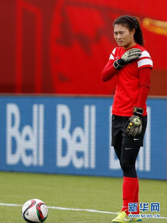 中国女足备战世界杯八分之一决赛(6)