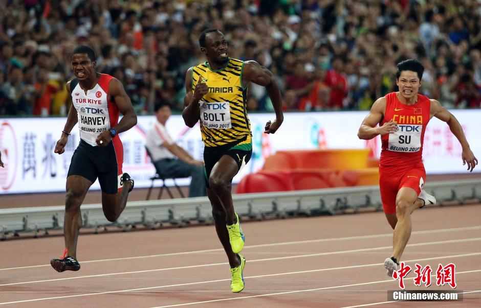 男子100米半决赛 苏炳添再破十秒大关闯进决赛