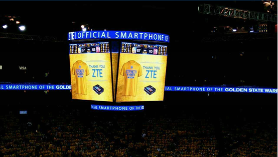 时隔40年重返总决赛 中兴赞助球队金州勇士冲