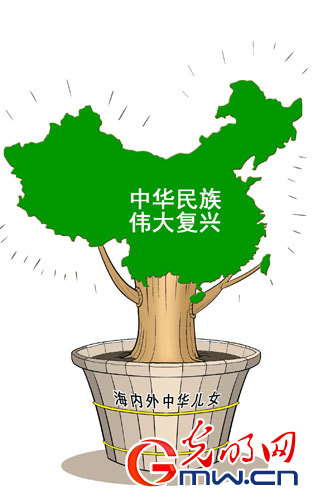 实现中华民族伟大复兴是团结海内外中华儿女最大的公约数 实现中华民族伟大复兴是团结海内外中华儿女最大的公约数